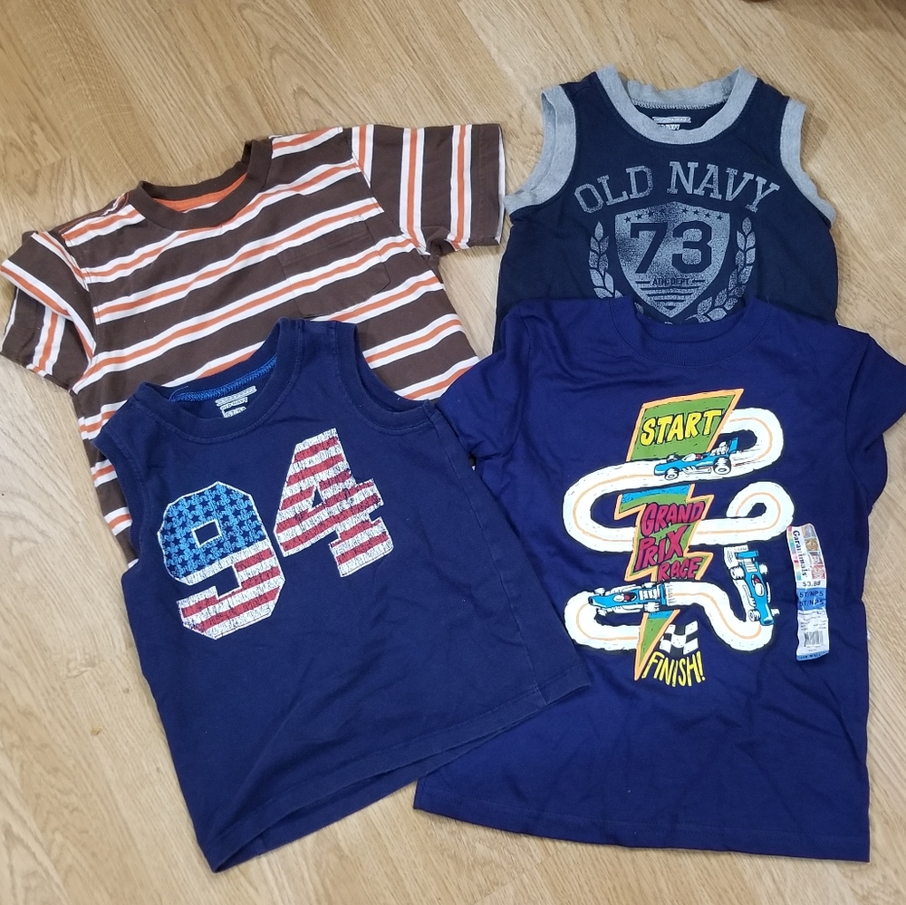 4 boy tees 5t